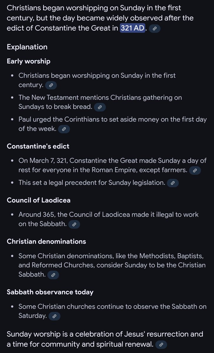 DeliaSyn's tweet photo. Saturday is the rightful day to spend time with God not Sunday. As the Bible says work six days rest on the seventh. All those that go to Sunday church are giving credit to Satan, and not to the king of kings the Almighty. https://t.co/z1VTiadsbs