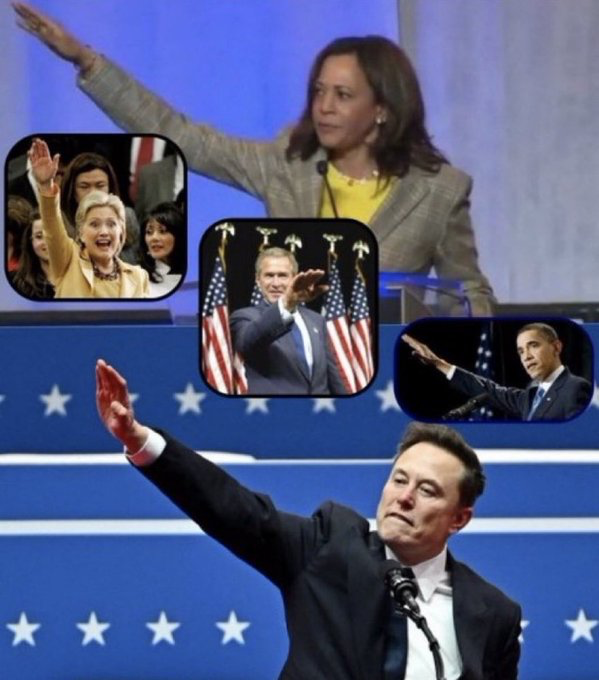 jaja el MSM empezando a poner tonterias, diciendo que <a href="/elonmusk/">Elon Musk</a>  hizo un saludo Nazi! jaja cuando todo lo que hizo fue tocar el lado donde va su corazon y decir "Mi corazon va con ustedes" Una imagen sacada de CONTEXTO puede confundir a quien no se informa! Hasta OBAMA! jeje