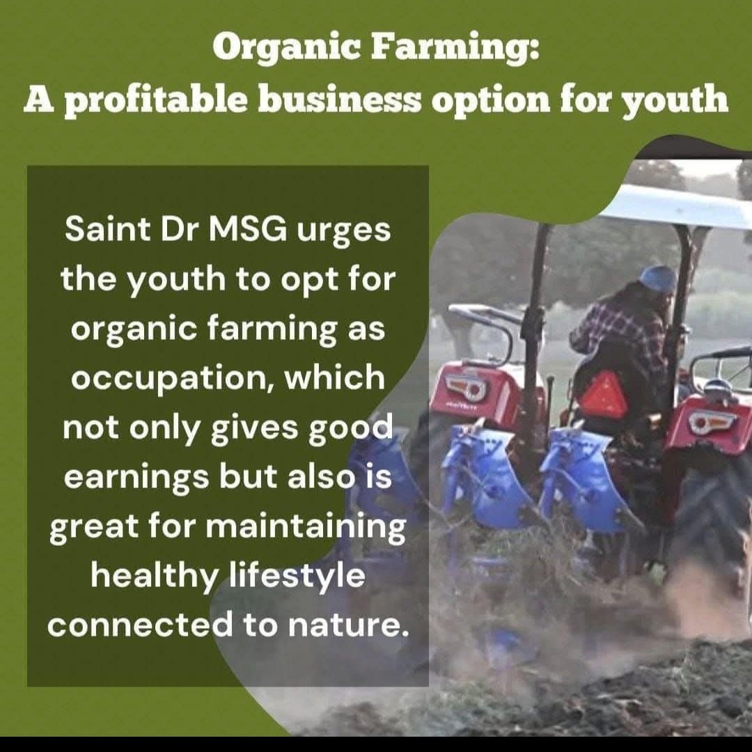 JitenderDu15154's tweet photo. If you want to know about new methods of #OrganicFarming, then listen to the tips given by Saint Dr Gurmeet Ram Rahim Singh Ji Insan on his YouTube channel Saint MSG.
#OrganicFarmingTips #GrowOrganic
#AdvanceAgriculture #FarmingTips #ProductiveFarmingTips https://t.co/5MsywIsBeZ
