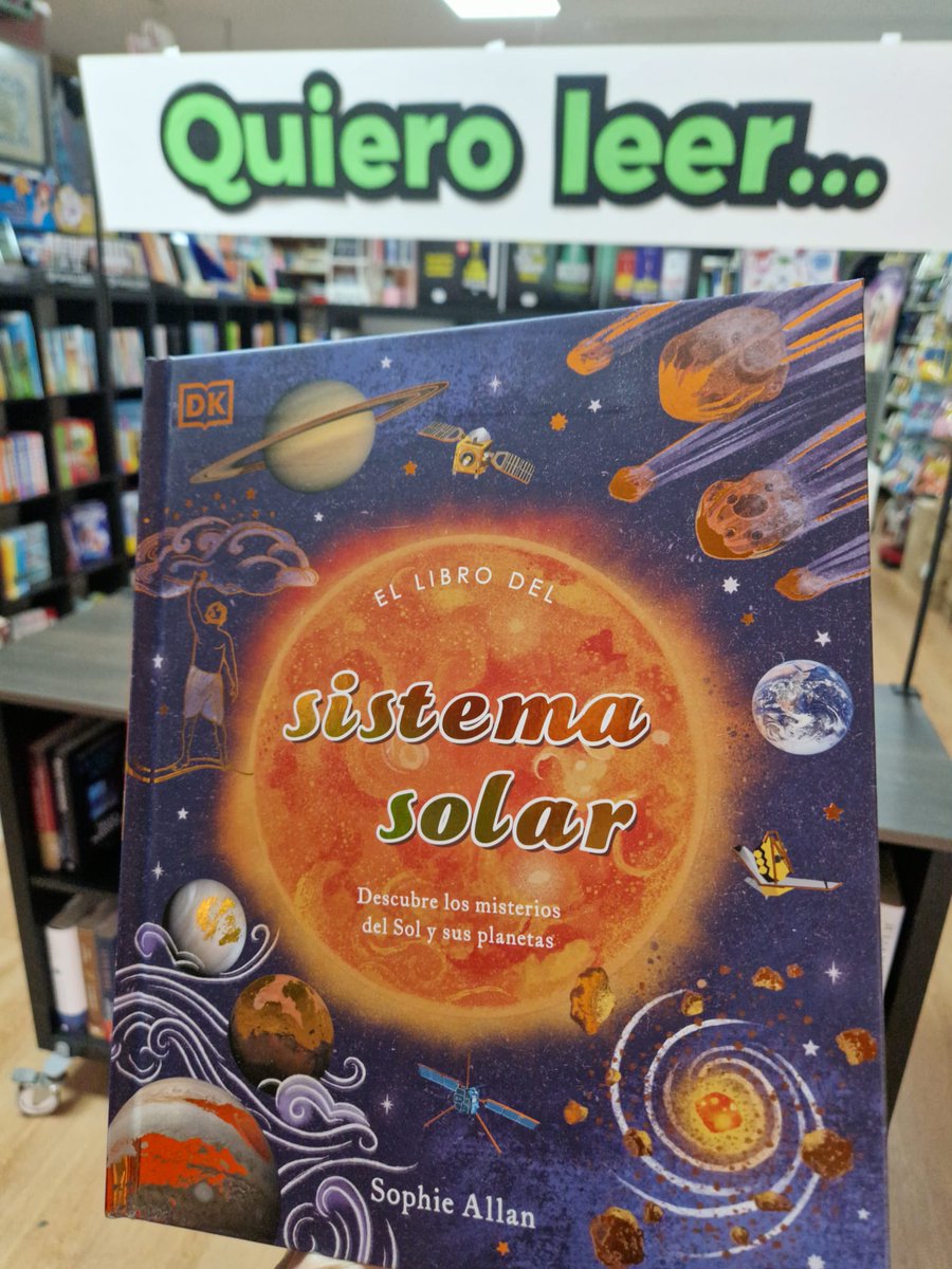 Libreria Yaya (@libreriayaya) on Twitter photo #ellibrodelsistemasolar #sophieallan <a href="/DK_editorial/">DK español</a>
De 7 a 9 años
Un increíble viaje al espacio en el que los niños aprenderán todo sobre el Sol y los planetas a través de información detallada e increíbles ilustraciones y fotografías.
#LibreriaYaya #Arucas #ellibrodelsistemasolar #sophieallan <a href="/DK_editorial/">DK español</a>
De 7 a 9 años
Un increíble viaje al espacio en el que los niños aprenderán todo sobre el Sol y los planetas a través de información detallada e increíbles ilustraciones y fotografías.
#LibreriaYaya #Arucas