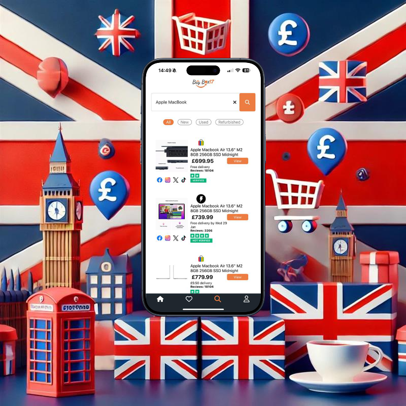 Welcome to BuyBox17 - Saving Your Pennies in Political Chaos!

🇬🇧 Patriotic Shopping, British Style! 🇬🇧

Feeling like our government is bleeding you dry with every breath you take? Well, don't despair! While our politicians might be muddling through, BuyBox17 is here to ensure