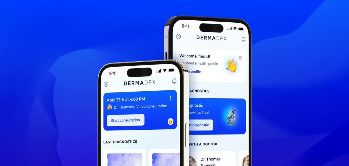 UnistoryBS's tweet photo. Dermadex is an AI-powered app that allows users to get a dermatological diagnosis simply by uploading a photo of affected skin. Today, we are publishing an interview with one of the project’s founders, Rami → https://t.co/FRMiWVGksi https://t.co/Jg6XgL2YdD