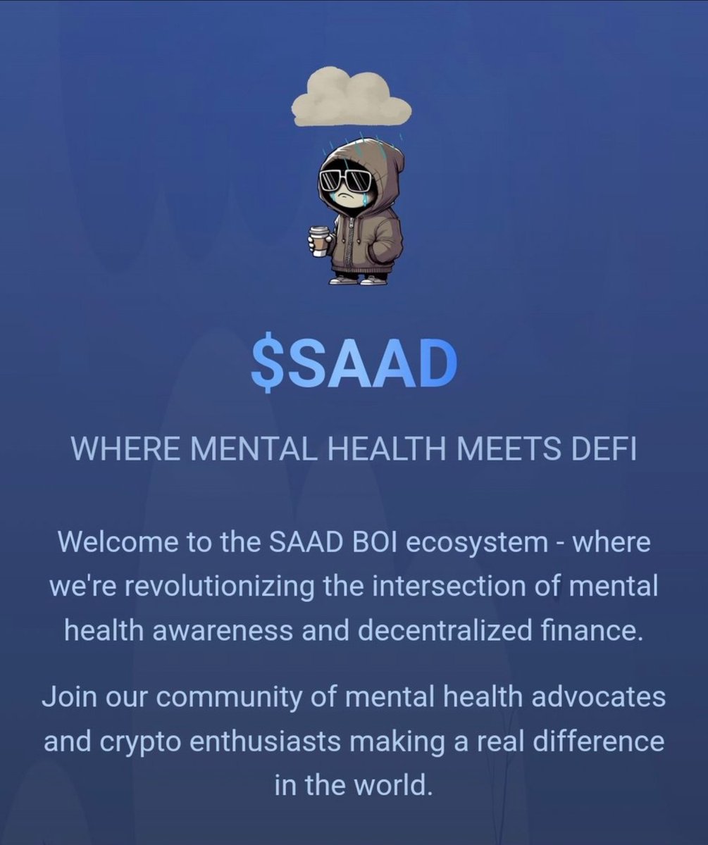 FunChadisSAAD's tweet photo. @saadboim42 @coingecko I TRUST the $SAAD team #cryptoforcause https://t.co/ALkUjzI5Wx
