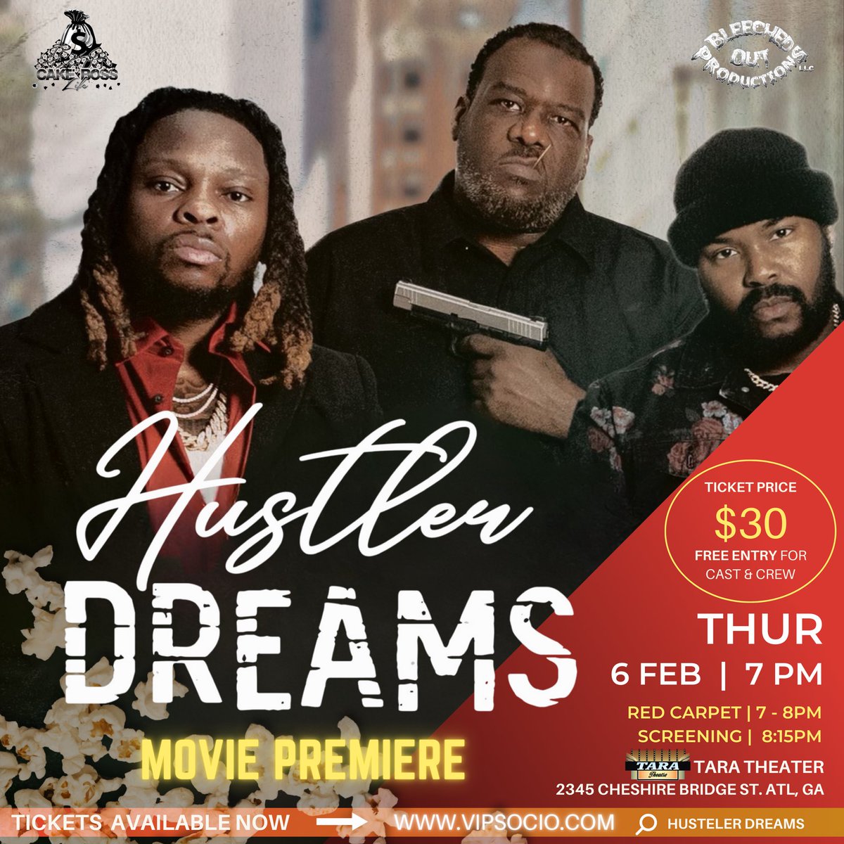 nate2835's tweet photo. I’m excited to announce the premiere of Hustlers Dreams‼️ Come out February 6th, 7pm at the Tara theatre and don’t miss this thrilling film 😈#film #actor #actorslife #filmpremiere #taratheatre #atlanta 

https://t.co/ZNEJ1UNTAC https://t.co/ggSTnrdI6U