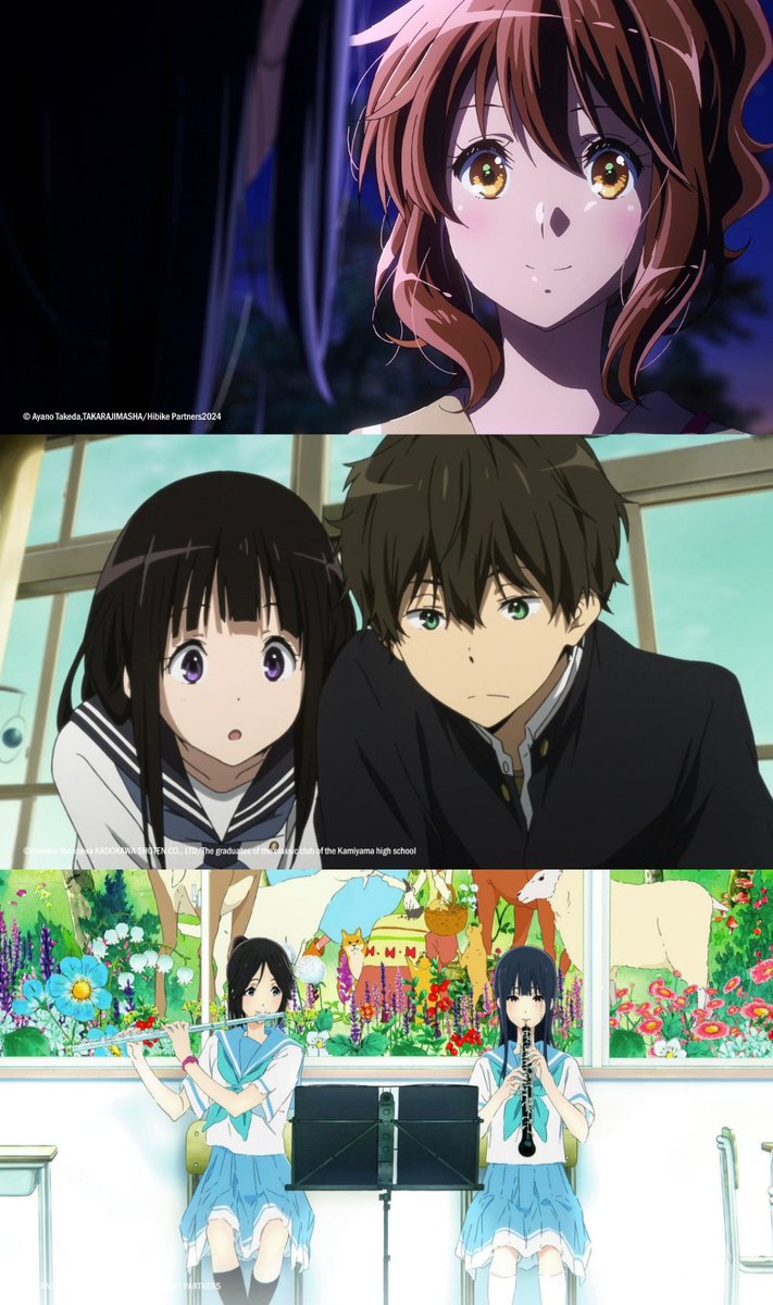 Inku_fr's tweet photo. Haruhi Suzumiya, Hyouka, Clannad, Hibike Euphonium, K-ON... 🏫
Quand Kyoto Animation s'occupe d'un anime School Life, ça devient toujours un classique !
Votre anime préféré de ce studio ? (Cliquez sur les images 👀) https://t.co/fmSak2aKdp