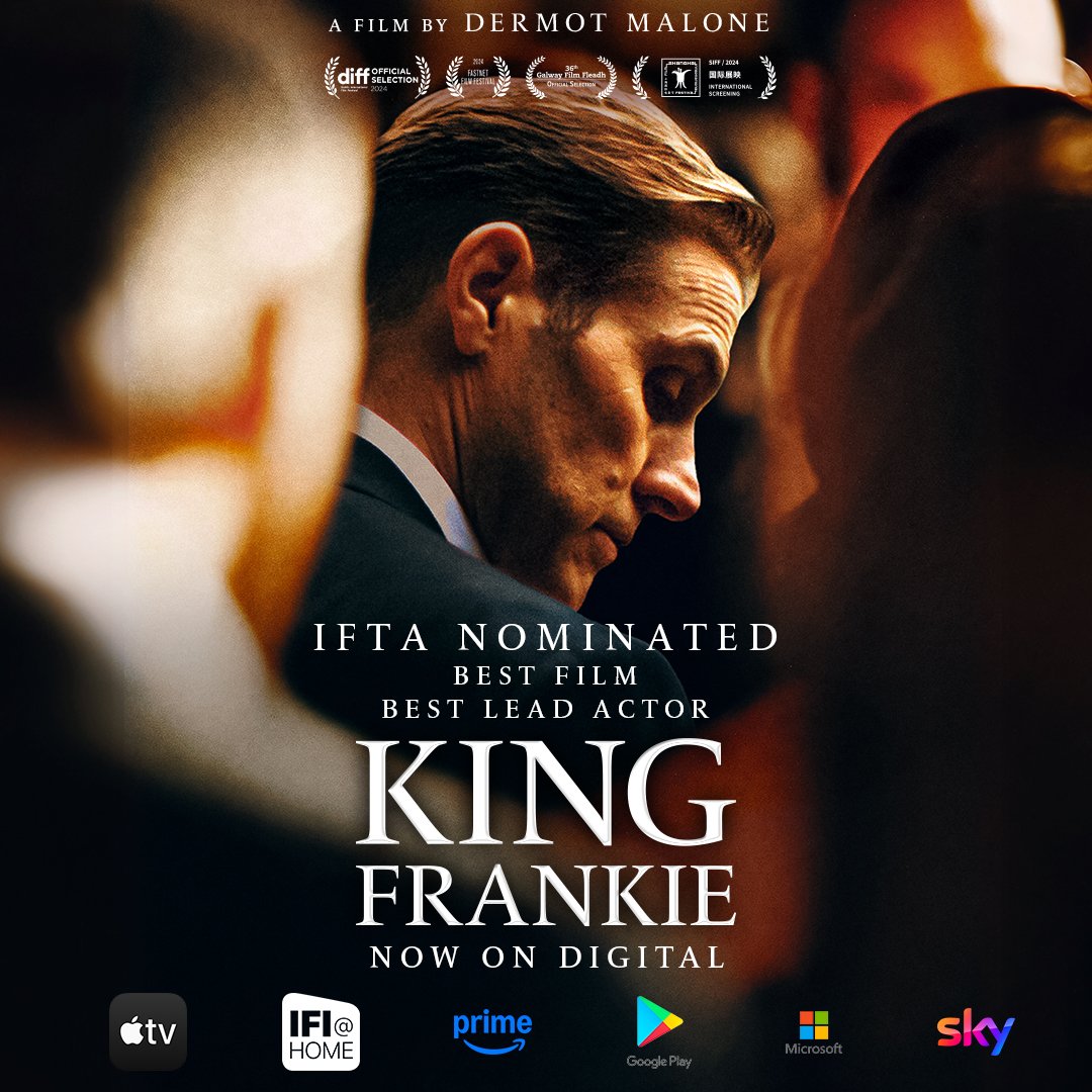 If you missed the <a href="/IFTA/">Irish Film & Television Academy (IFTA)</a> nominated KING FRANKIE on the big screen it is now available on digital platforms in Ireland and the UK. 

Check out where to watch it 👉tinyurl.com/3jhfs3ue

#KingFrankie #IrishFilm