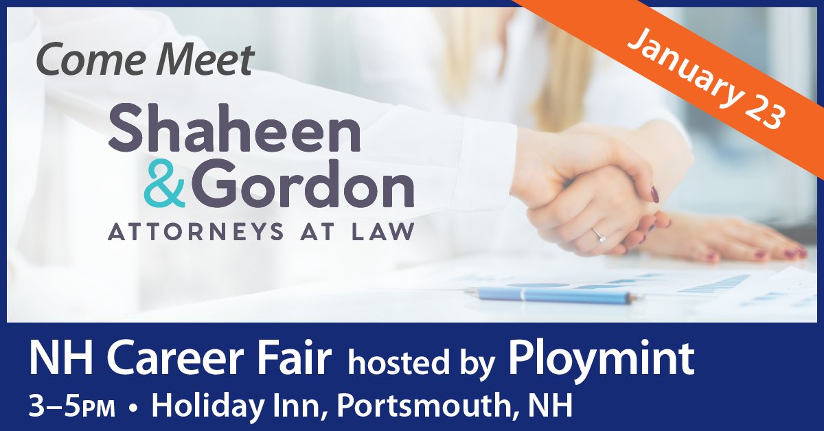 PloymintNH's tweet photo. Come meet @ShaheenGordon and other great employers at the #NHCareerFair. Learn more: https://t.co/Drilp53ApW

Upload your resume ahead of the Career Fair by applying to their Free NH Career Fair post: https://t.co/FbIOaN6XW1

#Ploymint #JobsInNH #CareerFair #JobFair #NewHampshire https://t.co/aSeIuj9bap