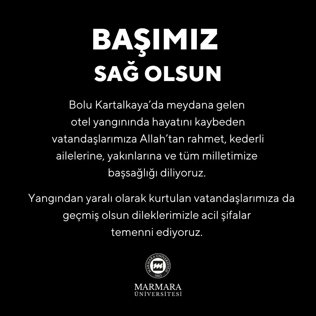 Marmara Üniversitesi tweet media