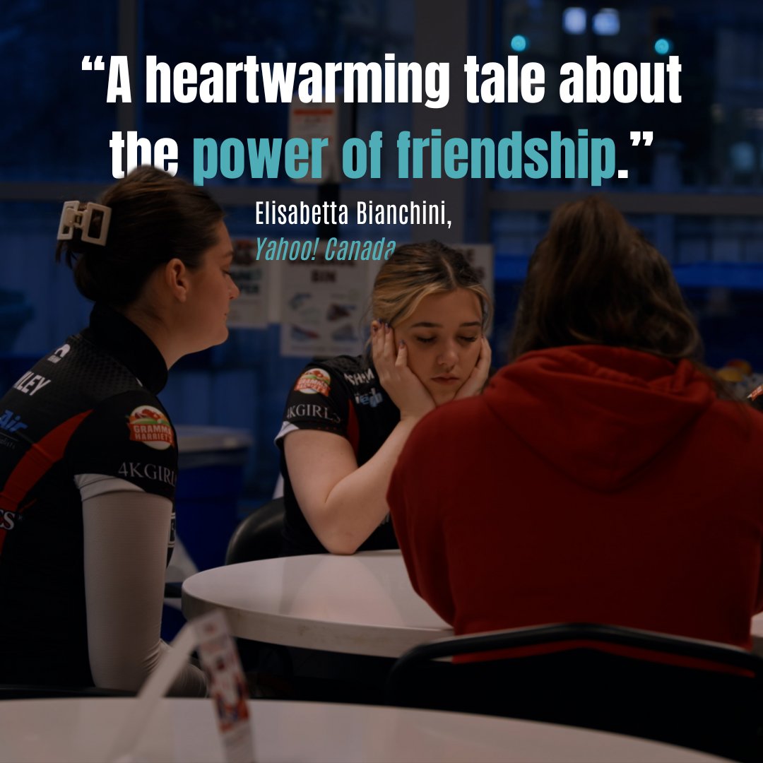 iACTseries's tweet photo. THREE CHEERS FOR CURL POWER!

Elisabetta Biancchini from @YahooCanada says, "A delightful, insightful and honest look at the complexity of teenage girlhood, with a competitive edge."

Get your tickets to the curling documentary of the year here: https://t.co/fAl3nZyd0t https://t.co/URyGnsCRiC