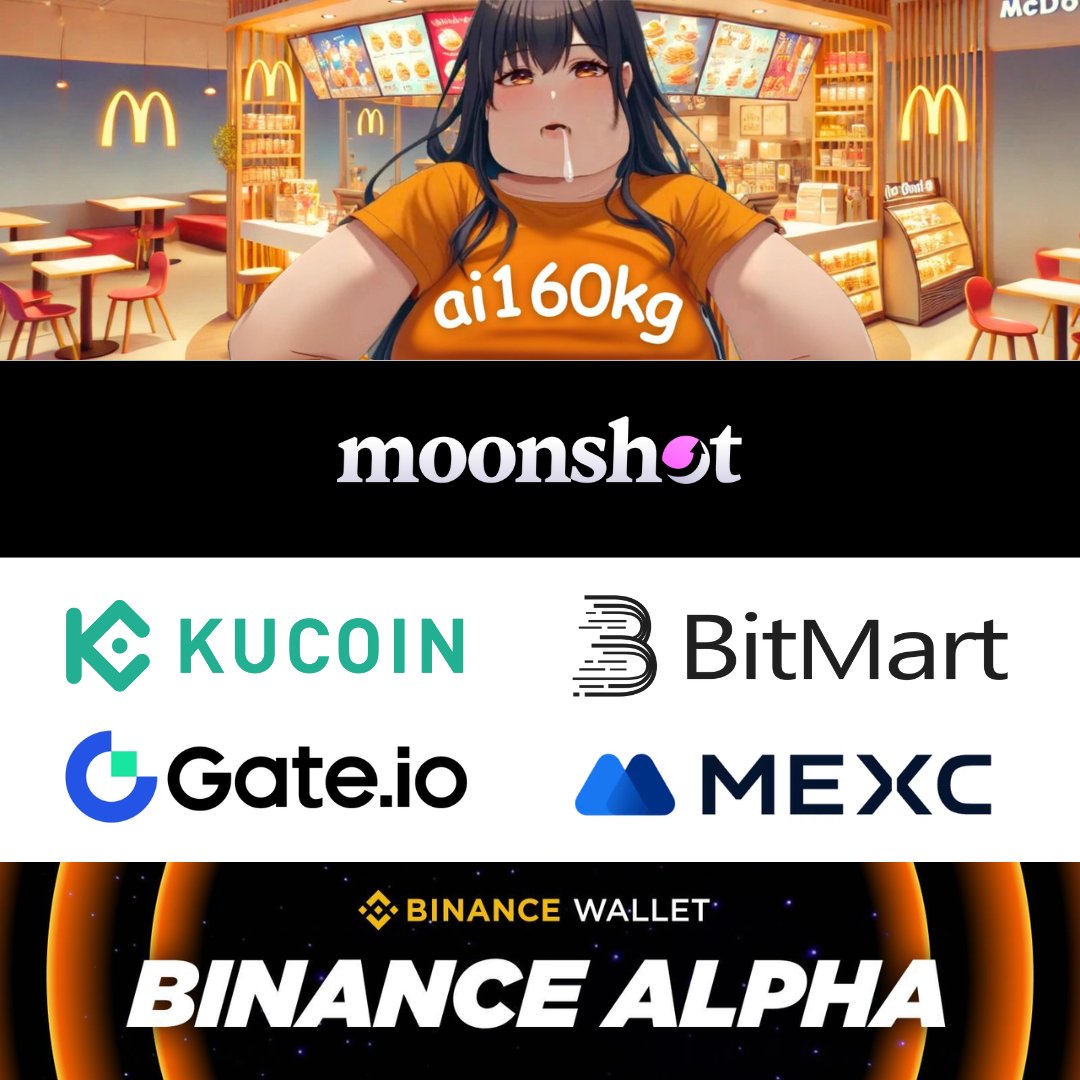 Large Language Model | $LLM

CA: 98mb39tPFKQJ4Bif8iVg9mYb9wsfPZgpgN1sxoVTpump

Listed on the following exchanges:

Binance Wallet (Alpha List) <a href="/binance/">Binance</a> - binance.com

Moonshot <a href="/moonshot/">Moonshot</a> - moonshot.money/Q7XAhHv9VbpGbX…

KuCoin <a href="/kucoincom/">KuCoin</a> - kucoin.com/trade/LLM-USDT

Gate
