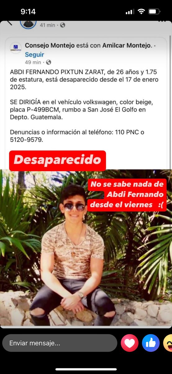 purplepotra's tweet photo. Ayuda por favor compartan todo lo posible 🙏 él fue mi alumno y no aparece desde el viernes 😭 https://t.co/cIjSu4p4mN