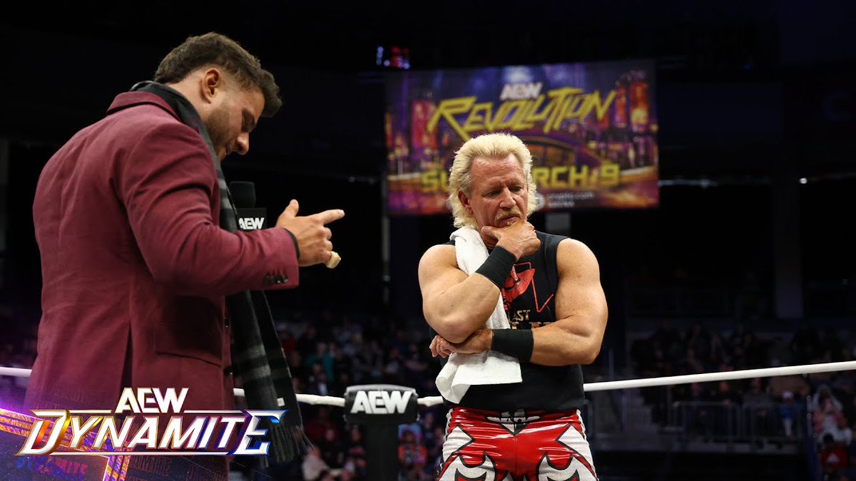 topropetimes's tweet photo. Mientras hablaba en su podcast, Jeff Jarrett discutió su historia con MJF en AEW...

«He ido de un lado a otro para darle a MJF la más mínima refutación de sus tonterías. Si repasas la historia de MJF, ya sea Adam Cole, o Punk, o cualquiera de sus feudos, le gusta pelear verbalmente y para mí, es pasado. Él quiere ir allí, voy a ir allí y mucho más allá. Como le dije en la promo, esa puede ser una de las líneas más verdaderas que jamás diré, viejo Max, yo era tú porque tú eras tú. 

Tengo mucha curiosidad por ver hacia dónde va todo esto. Sabía que mi declaración del 1 de enero iba a erizar algunas plumas, en realidad no pensé que erizaría sus plumas más, pero lo ha hecho. Recibió un pequeño resguardo, le vendrán unos cuantos más. Se tapó los ojos como una perrita y te garantizo que le duelen los nudillos tanto como le dolía el ojo».

«Ambos hemos hablado fuera de línea, realmente creemos que tiene un talento increíble, pero creo que ha perdido el rumbo. Sólo diré eso. La frase de 'one hit wonder' se me quedó grabada y para mí es más apropiada de lo que pensaba, pero lo dije casi con lengua y mejilla. Pero tío, creo que ha perdido el rumbo».

#AEW #AEWDynamite #AEWCollision #AEWGrandSlam #AEWonTBS #AEWonTNT #AEWonMax #TonyKhan #JeffJarrett #MJF #AdamCole #CMPunk #wrestling #WrestlingCommunity #wrestlingverse #news #Noticias #Noticia #Podcast #Podcasts #LuchaLibre #ProWrestling