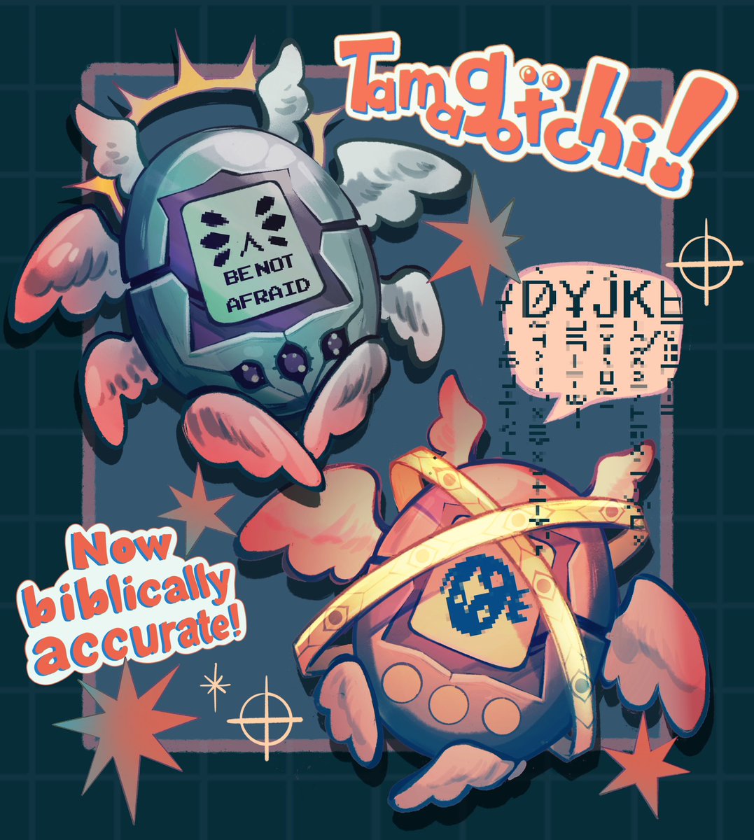 Biblically accurate Tamagotchis