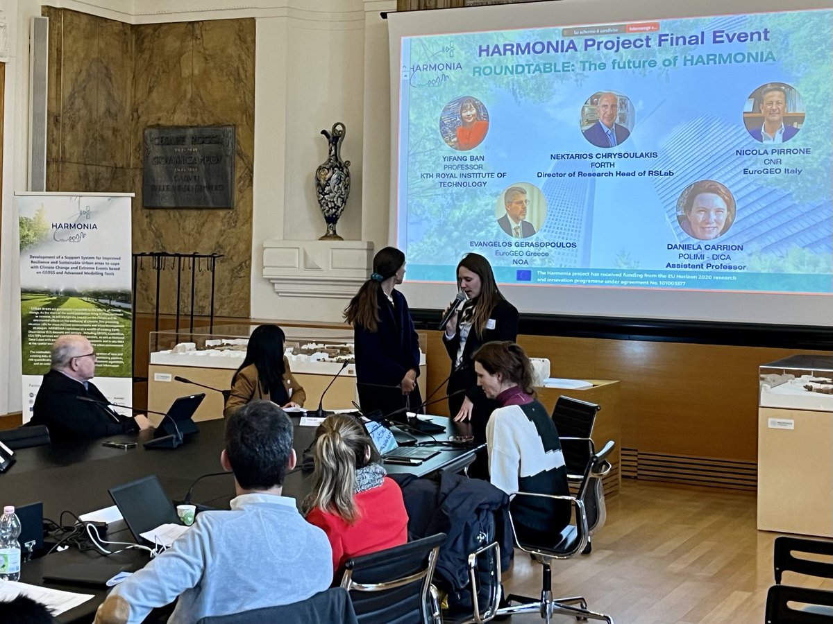 SlabGr's tweet photo. Beyond #air and #land #surface #temperature monitoring, #RSLab is developing #intelligence to assist cities form heat mitigation strategies.
After four years @ProjectHarmonia is concluding, leaving the municipalities richer in knowledge in their combat against #climate #change! https://t.co/y9bDxCWJZc