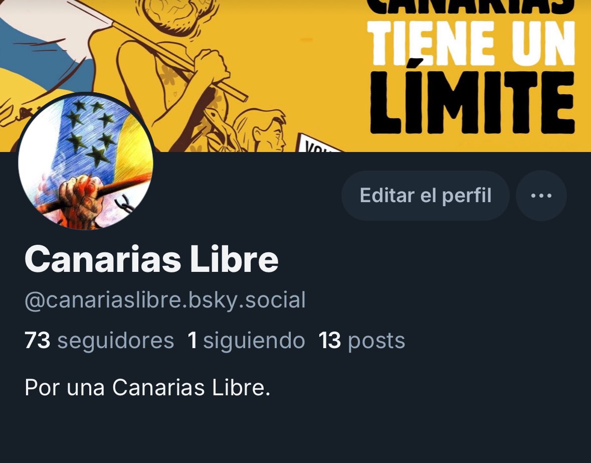 Por si quieren seguirnos (por lo que pueda pasar), también estamos en:

👇🏼👇🏼👇🏼👇🏼👇🏼👇🏼👇🏼👇🏼

bsky.app/profile/canari…