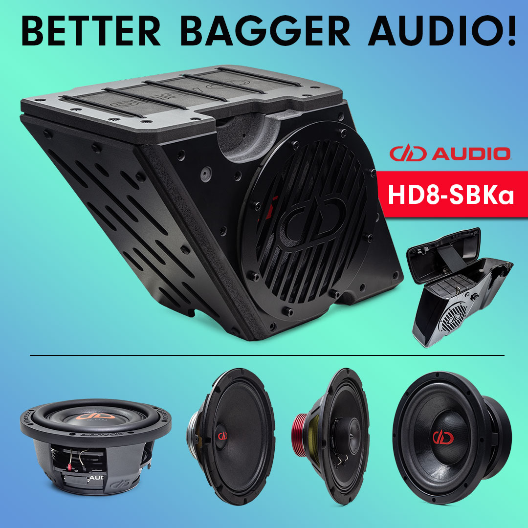 BETTER BAGGER AUDIO! 🏍🔊🇺🇸
Harley Davidson HD8-SBKa Saddle Bag Kit
✔️ SAME GREAT DESIGN
🇺🇸 MADE IN USA
🇺🇸 MADE IN-HOUSE
2014 and up Harleys
ddaudio.com/mounting-hardw…
Buy Local and Online! 
#harleydavidson #harley #bikeaudio #motorcycle #bikerally #baggers #harleylife #motorycles