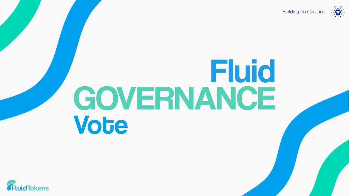 FluidTokens (@fluidtokens) on Twitter photo The Fluid Governance Vote is live again on <a href="/SummonPlatform/">Summon Platform</a>
You are participating in two very important decisions:
1. The minimum amount of FLDT to become an Aquarium Validator
2. Choosing the new Dex for a stablecoin pool for $FLDT
The choice is yours, go vote! The Fluid Governance Vote is live again on <a href="/SummonPlatform/">Summon Platform</a>
You are participating in two very important decisions:
1. The minimum amount of FLDT to become an Aquarium Validator
2. Choosing the new Dex for a stablecoin pool for $FLDT
The choice is yours, go vote!