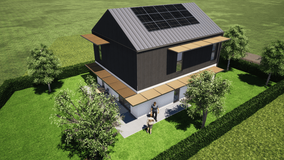 PlurialNovilia's tweet image. [#VuDansLaPresse] Nouveau projet innovant à Bétheny (51) !

Plurial Novilia et @Inergeen1 lancent un projet de #constructionmodulaire #biosourcé à Bétheny (51), visant à réaliser deux maisons en ossature bois avec une performance énergétique #RE2020 palier 2031, une première dans