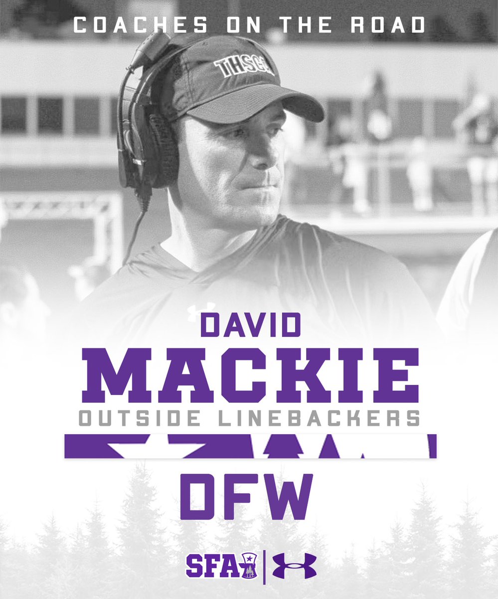 DFW, let’s get up!
Looking for LUMBERJACKS!🟣⚪️👀

#AxeEm🪓🌲 #EastTexasTough💪

<a href="/SFA_Football/">Lumberjack Football</a> <a href="/SFA_FBRecruit/">SFA Football Recruiting</a>