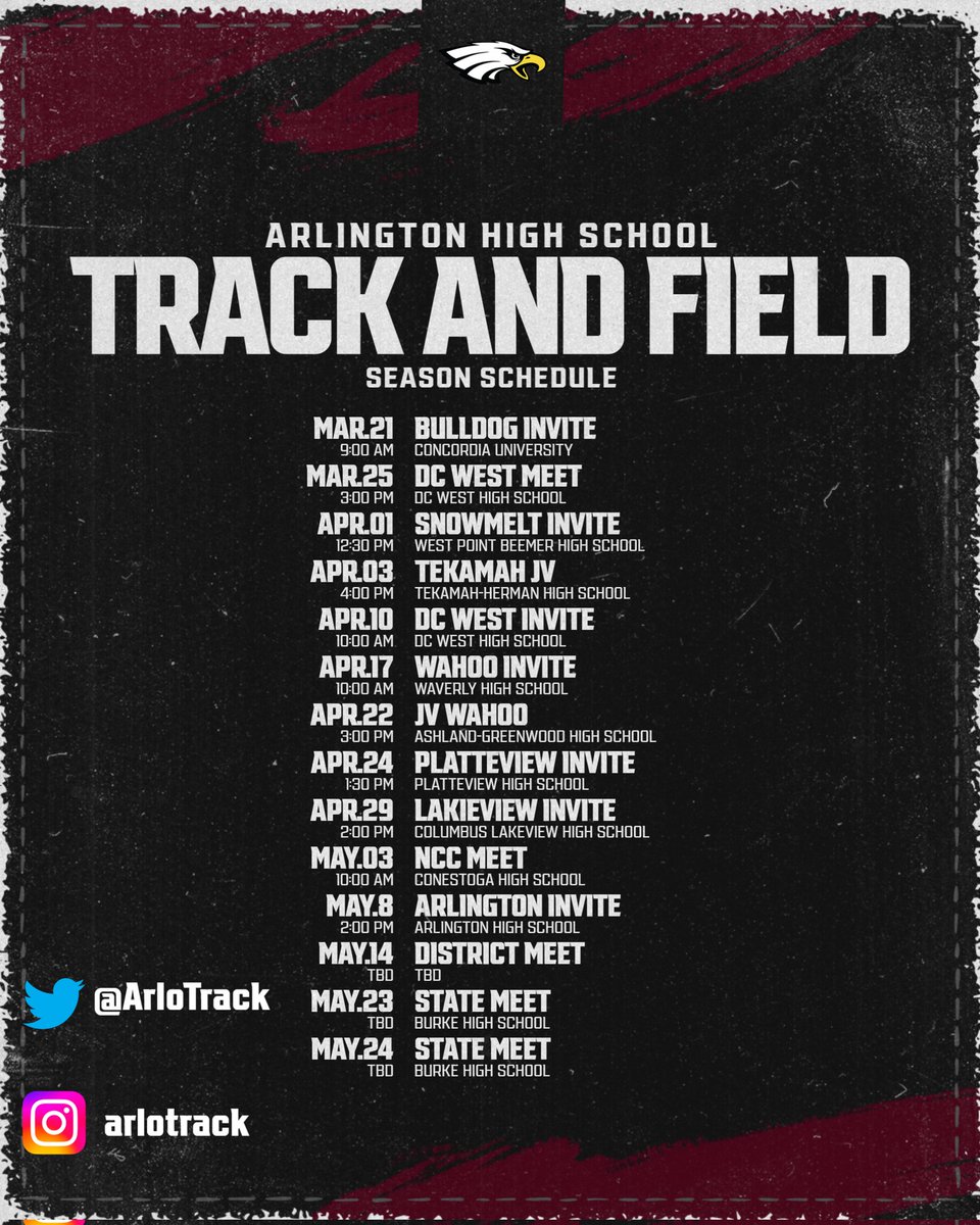Arlington Track and Field tweet media
