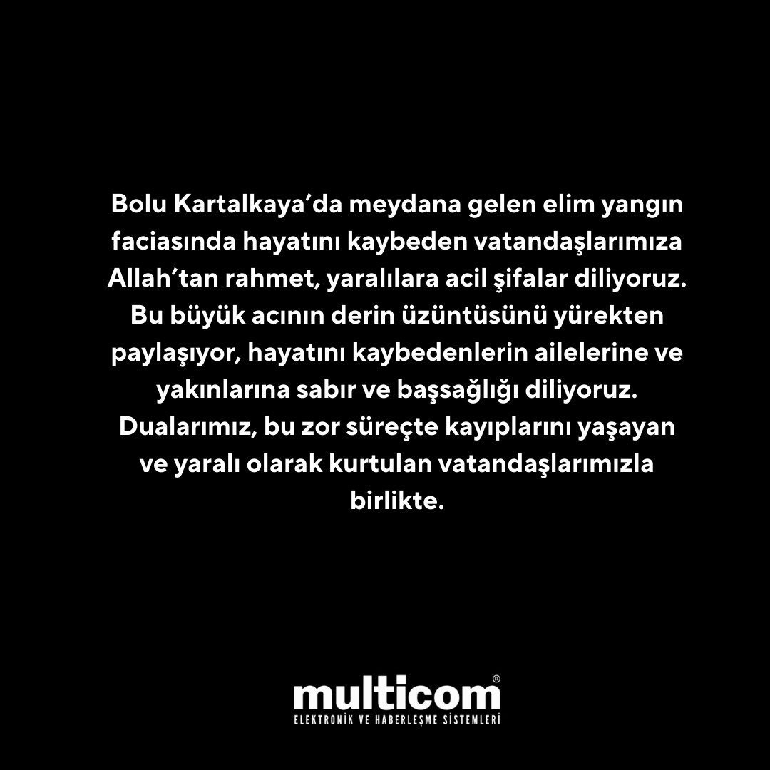 Multicom Elektronik ve Haberleşme Sistemleri (@multicom_ltd) on Twitter photo 