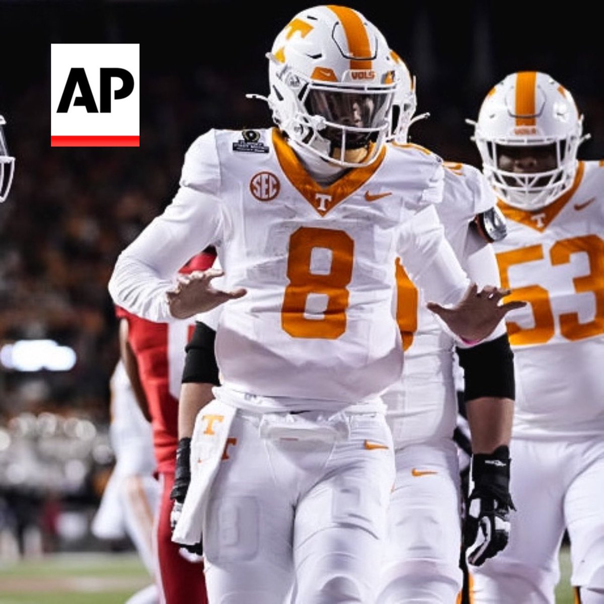 Rockytop's tweet image. BREAKING: Tennessee comes in at #9 in the final AP Poll.