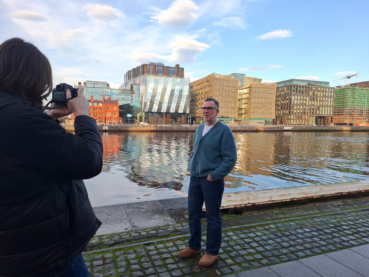 ZarionSoftware's tweet photo. Great scenery captured outside our Innovation Hub🎥 Shooting some fresh new content for our upcoming video series on all things AI as part of our Innovative research project with Trinity College Dublin. Stay tuned! 🌟 #artificialintelligence #BehindTheScenes #ComingSoon https://t.co/m5aBPsA4RK
