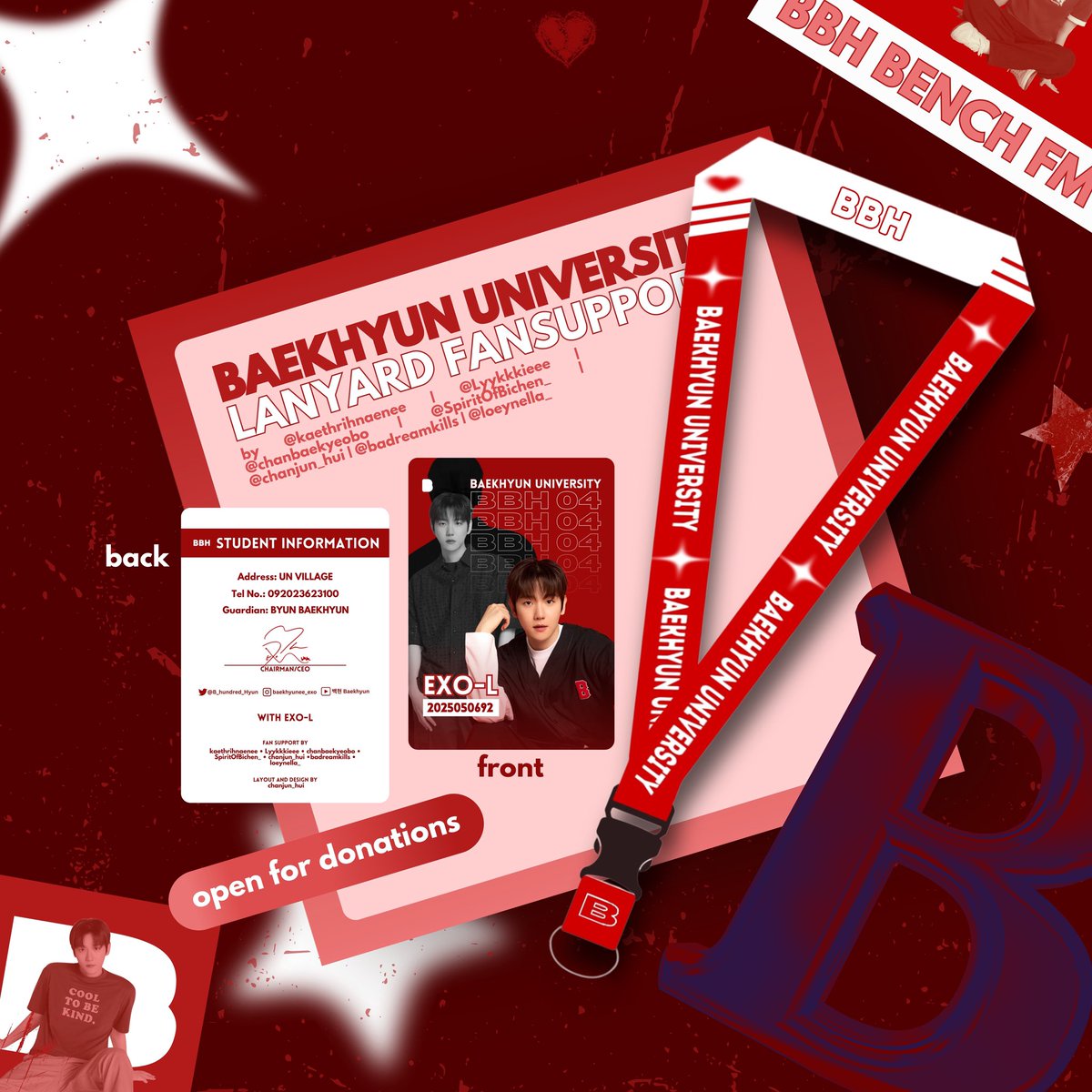 kaethrihnaenee's tweet photo. #BAEKHYUN <THE BEST DAY> IN MANILA

ID AND LANYARD FAN SUPPORT 🍓
@kaethrihnaenee @Lyykkkieee @chanbaekyeobo @SpiritOfBichen_  @chanjun_hui @badreamkills @loeynella_ 

mechanics:
• RT, Like & Follow
• Location TBA
• Strictly 1:1/Limited qty
• Donations are much appreciated to produce more qty❣️
• Donation period: Jan 21 - 29
Link: https://t.co/U436B0JZOf

#TheBestDayWithBENCH #BAEKHYUNxBENCH #BAEKHYUNinMNL