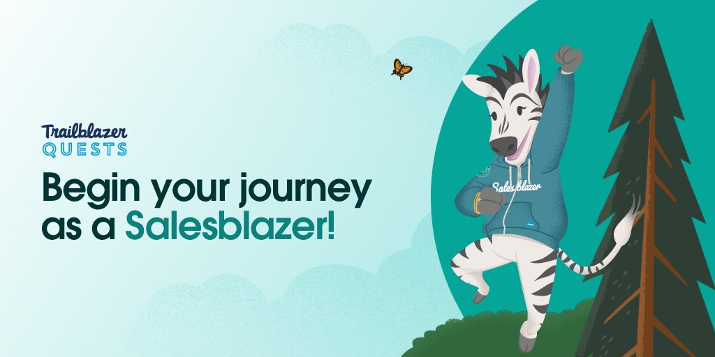 Salesblazers, this #TrailblazerQuest is for you! 🌟 

You can learn how to grow your business and boost your productivity. 👏 

Complete by Jan. 31, 2025 for a chance to win* an awesome prize: sforce.co/4gVnjqb

#SFSweepstakes