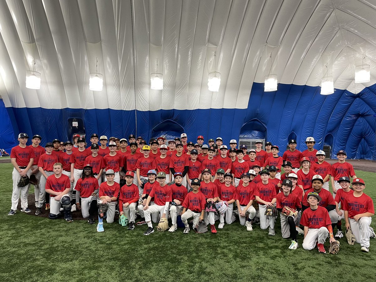 Midwest NTIS (@midwestntis) on Twitter photo Big turnout yesterday for our first <a href="/USABaseball/">USA Baseball</a> Midwest All-Region Team Round #1 tryout of the new year! Special thanks to <a href="/BoDomeBville/">Bo Dome Bensenville</a> for being an outstanding host as always!
#USABaseball🇺🇸 #MidwestDugout⚾️ Big turnout yesterday for our first <a href="/USABaseball/">USA Baseball</a> Midwest All-Region Team Round #1 tryout of the new year! Special thanks to <a href="/BoDomeBville/">Bo Dome Bensenville</a> for being an outstanding host as always!
#USABaseball🇺🇸 #MidwestDugout⚾️