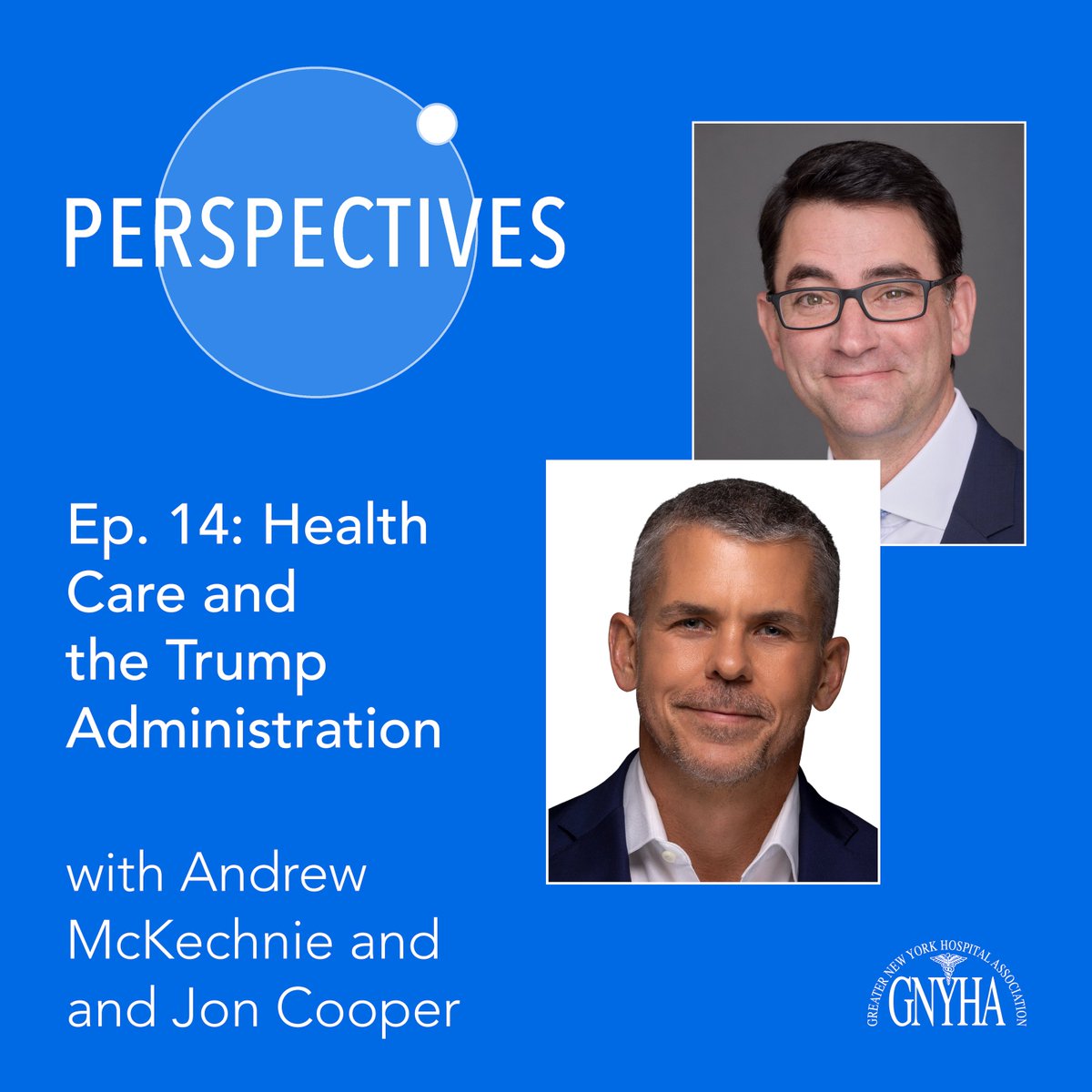 NEW #PODCAST: The latest episode of Perspectives launches today. Tiber Creek Group consultant Andrew McKechnie and GNYHA’s Jon Cooper discuss what to expect from the Trump administration on health care.

Listen now: bit.ly/4jqW4FC