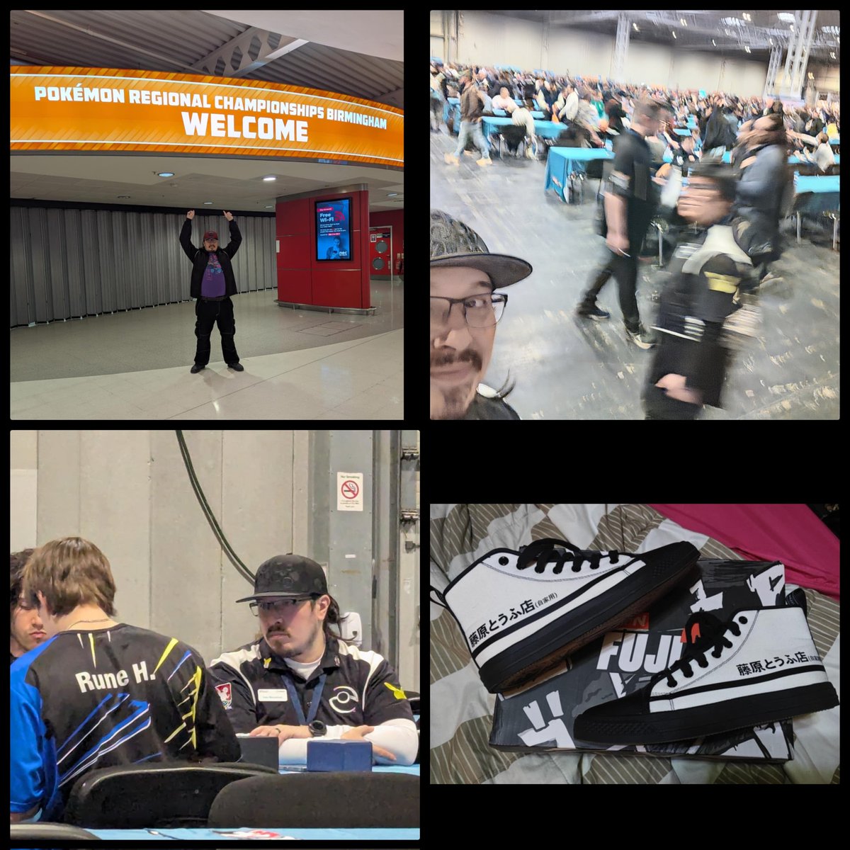 First regional of the year! Birmingham 2025, over 2000 masters players, Top 4 playing on and if I'm gonna be a panda I need panda shoes! (Toyota trueno '86 is nicknamed panda)