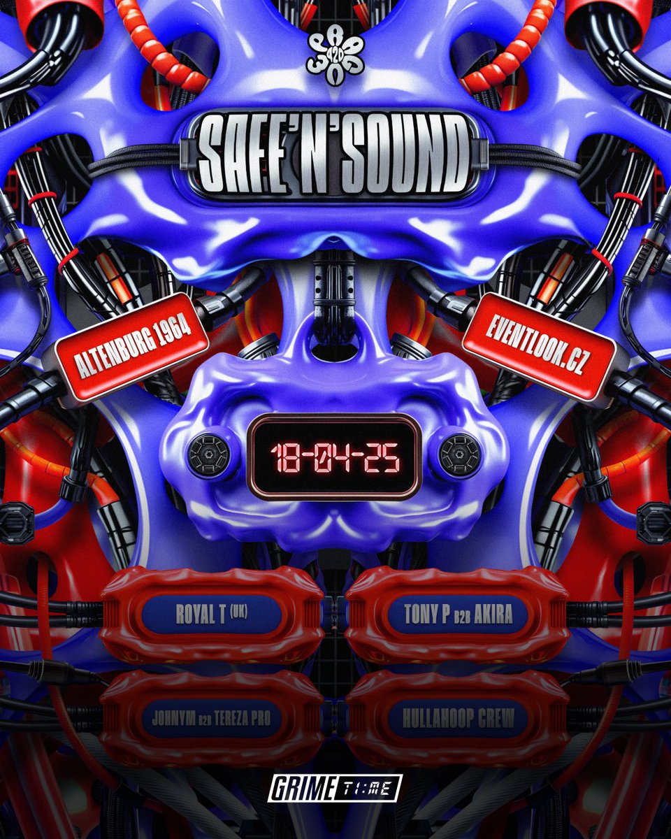 Safe ‘n’ Sound w/ <a href="/RoyalTMusic/">Royal-T</a> &gt;18/4 &gt; Altenburg 1964 🛳️ &gt; Prague 

Ticket: goout.net/en/safensound-…