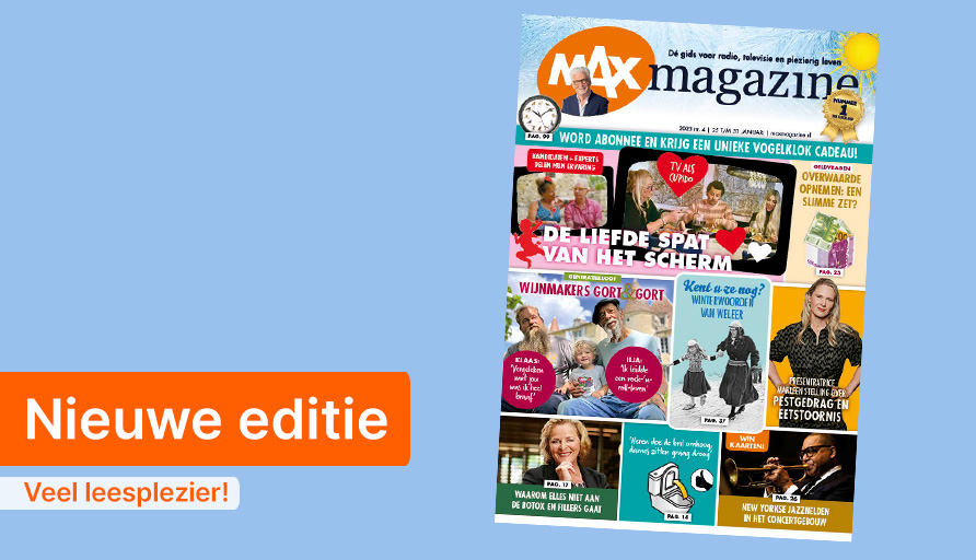 De liefde spat ervanaf in het magazine van deze week! Met onder andere:
💘 Zijn datingsprogramma’s écht een goede manier om de liefde te vinden? 
🗨️ Presentatrice Marleen Stelling over pestgedrag en eetstoornis. 
🌨️ Kent u ze nog? Winterwoorden van weleer.