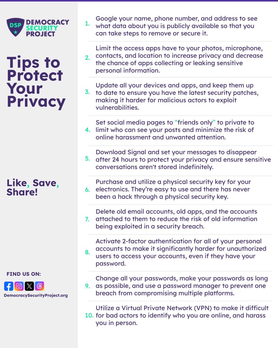 10 Tips to Protect Your Privacy
