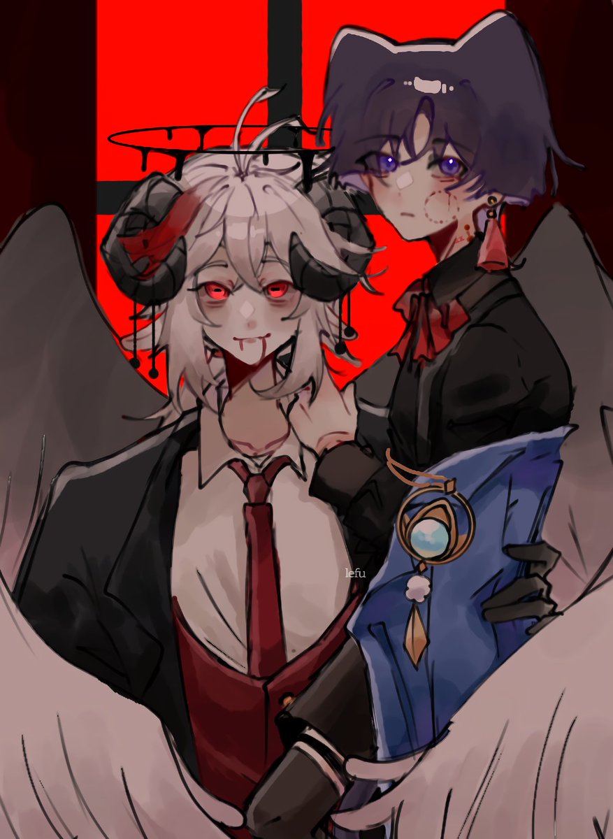 The devil and the fool ( actually i have a plot about this au but im so lazy to yapping about it now, so we gonna ignore it ehe) 
#kazuscara