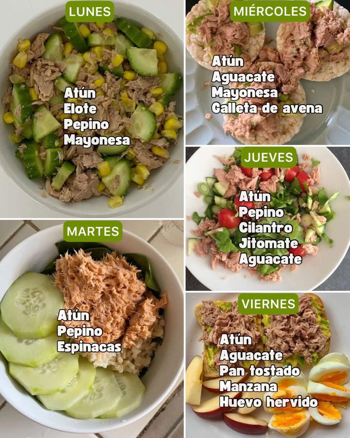 johanavivas56's tweet photo. 🐟 ¡Ideas de platillos con atún! Prueba una ensalada de atún con aguacate, tacos de atún fresco o un delicioso sándwich de atún. ¡Rápido, fácil y nutritivo! 

¿Cuál es tu forma favorita de disfrutar el atún?

#CocinaConAtún #RecetasFáciles https://t.co/cYe7LSt43j