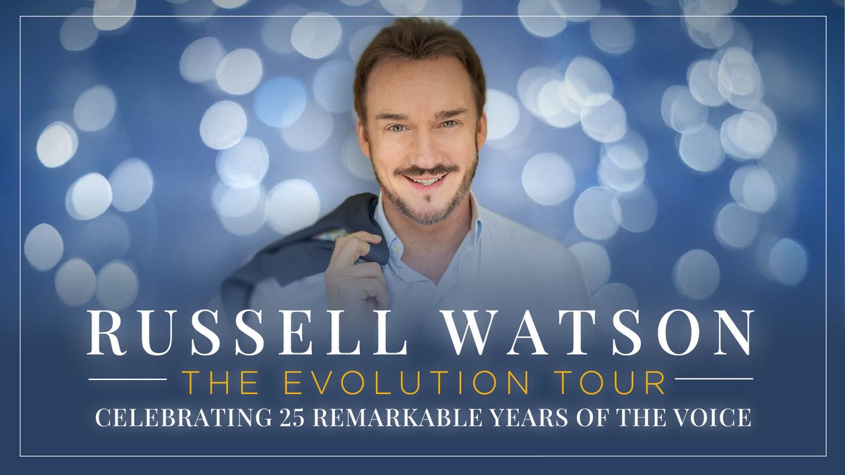 TRCH (@royalnottingham) on Twitter photo One of the world’s greatest voices, <a href="/russellthevoice/">Russell Watson</a> is celebrating 25 remarkable years of The Voice by performing some of his best-known tracks and favourite pieces. 🎤
📆 Tue 18 Nov
🎟️ Book now: trch.co.uk/russell-watson/ One of the world’s greatest voices, <a href="/russellthevoice/">Russell Watson</a> is celebrating 25 remarkable years of The Voice by performing some of his best-known tracks and favourite pieces. 🎤
📆 Tue 18 Nov
🎟️ Book now: trch.co.uk/russell-watson/