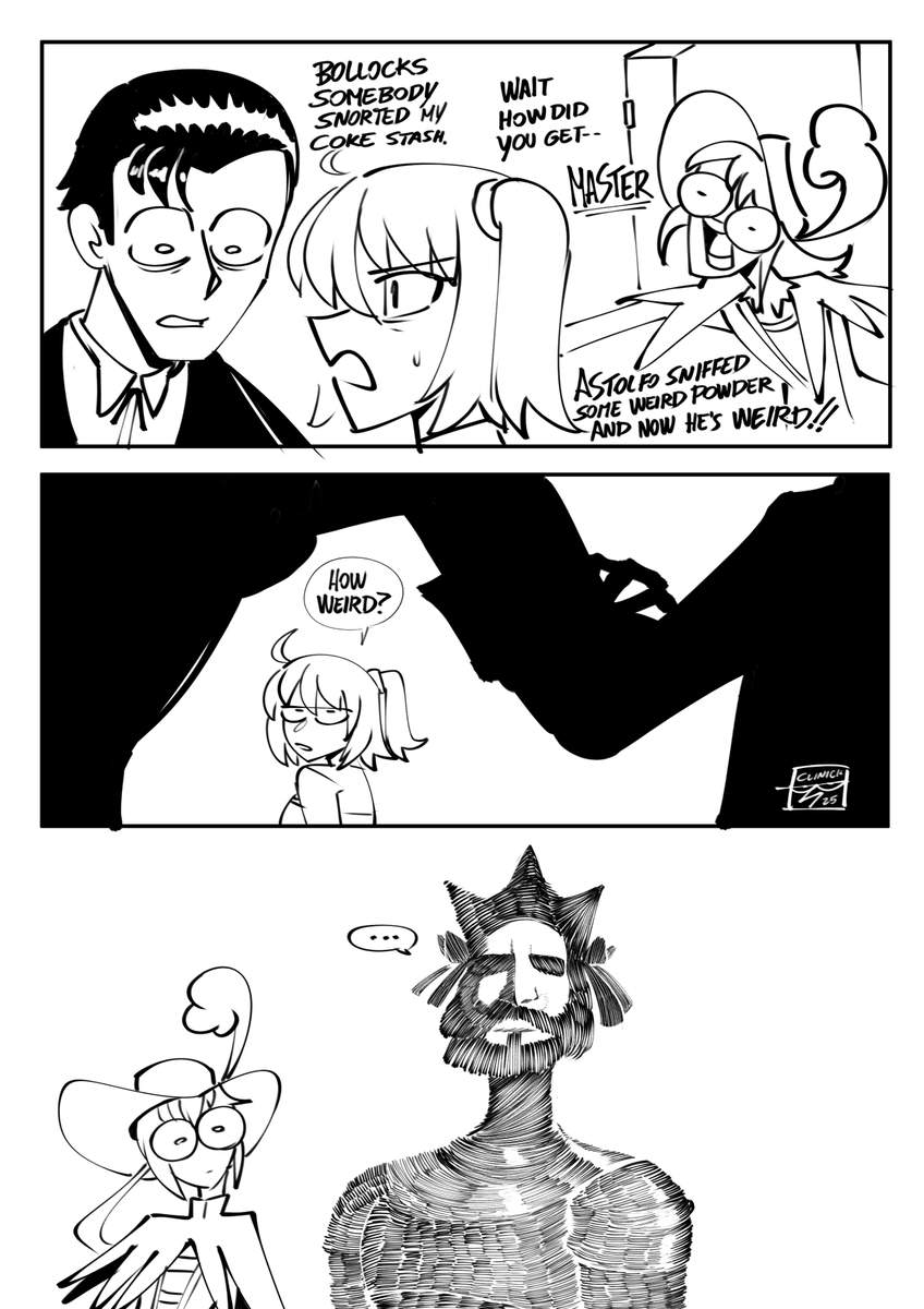 ClinickCase's tweet photo. Don't do drugs kids
#fgo https://t.co/bj9BTlrcZt
