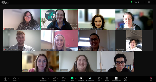IASLT (@iaslt) on Twitter photo Delighted to meet with various representatives of affiliated and soon to be affiliated SIGs at today's meeting. Affiliation renewal forms are due 7th Feb.
For more information on SIGs: iaslt.ie/about-us/sigs/
<a href="/iaslt_ressig/">IASLT Research SIG</a> <a href="/adultcommsig/">Adult Communication SIG</a> <a href="/AdultIDSIG/">Adult ID SIG</a> <a href="/sig_autism/">SLT Autism SIG</a> <a href="/AchieveSpeech/">Dr Louise (Gallagher) Sterritt</a> Delighted to meet with various representatives of affiliated and soon to be affiliated SIGs at today's meeting. Affiliation renewal forms are due 7th Feb.
For more information on SIGs: iaslt.ie/about-us/sigs/
<a href="/iaslt_ressig/">IASLT Research SIG</a> <a href="/adultcommsig/">Adult Communication SIG</a> <a href="/AdultIDSIG/">Adult ID SIG</a> <a href="/sig_autism/">SLT Autism SIG</a> <a href="/AchieveSpeech/">Dr Louise (Gallagher) Sterritt</a>