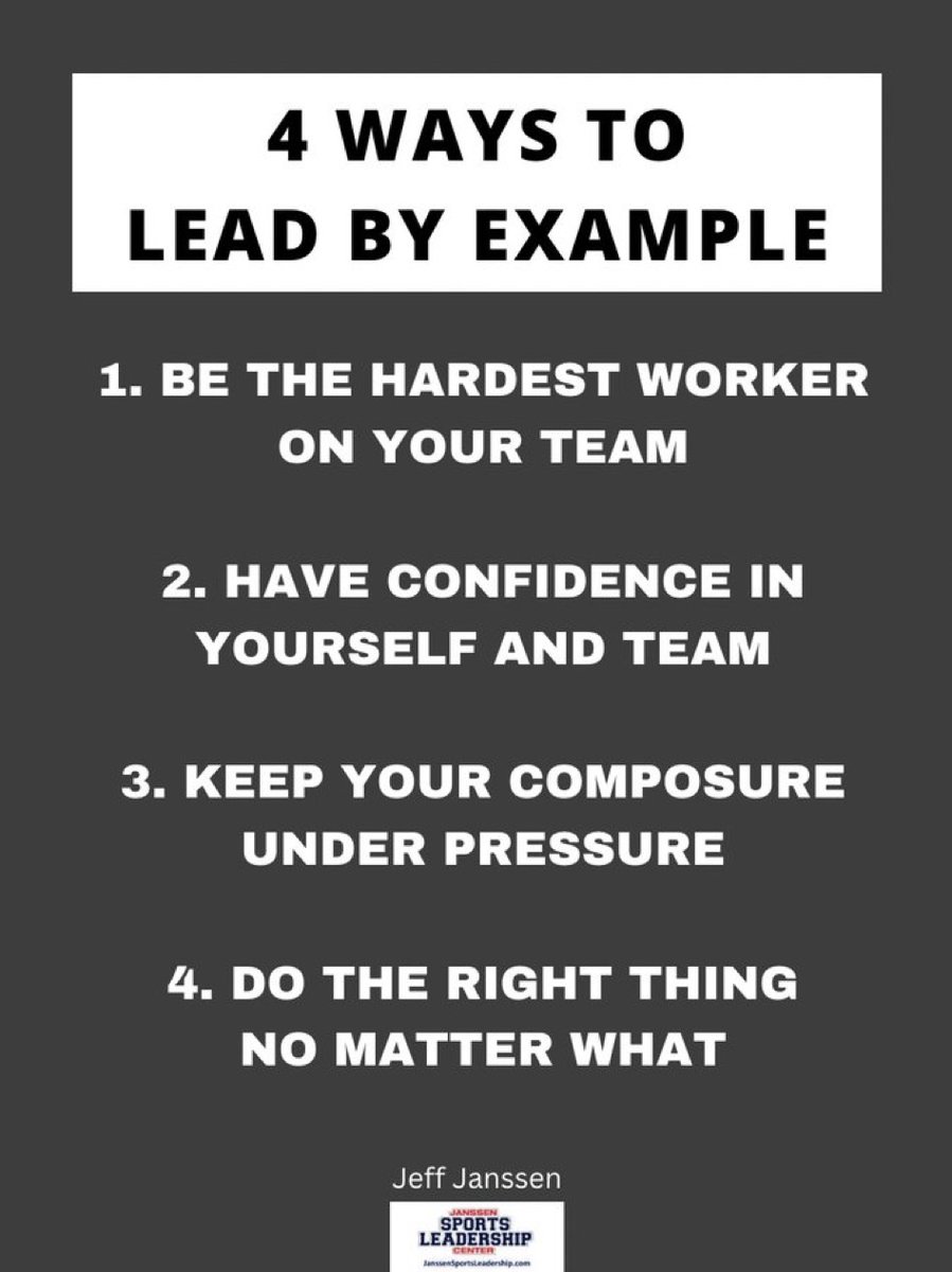 4 WAYS TO LEAD BY EXAMPLE
#LeadershipMatters #CultureWins 🏆