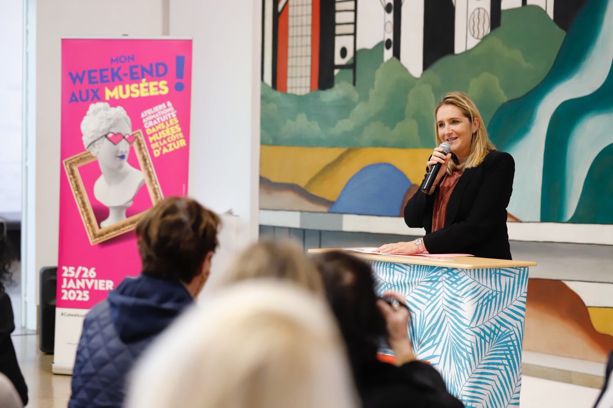 ProCotedazur's tweet image. Une 2ème édition #MonWeekEndAuxMusées qui s&apos;annonce exceptionnelle :
🌟Près de 40 musées et sites culturels partenaires, contre 19 l’an dernier.
🎨Une programmation enrichie avec +de 60 animations gratuites incarnant l’esprit de partage et de découverte propre à cet événement.…