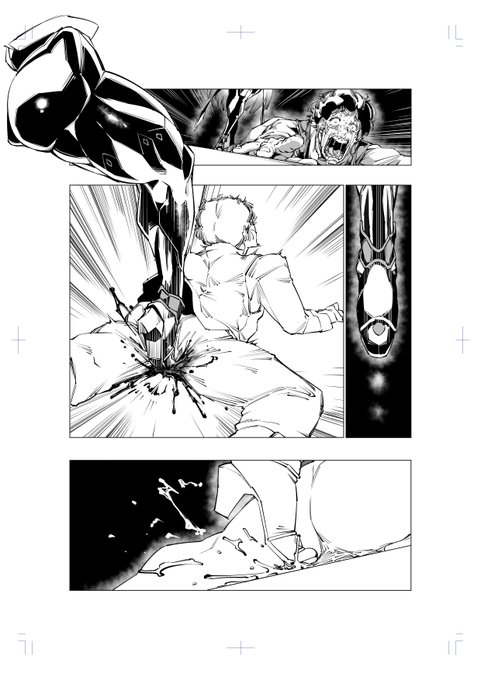 マゾ性癖兄貴にちゃんと「この脚に去勢されたい」と思ってもらえるよう技術の粋を尽くして描いています。 