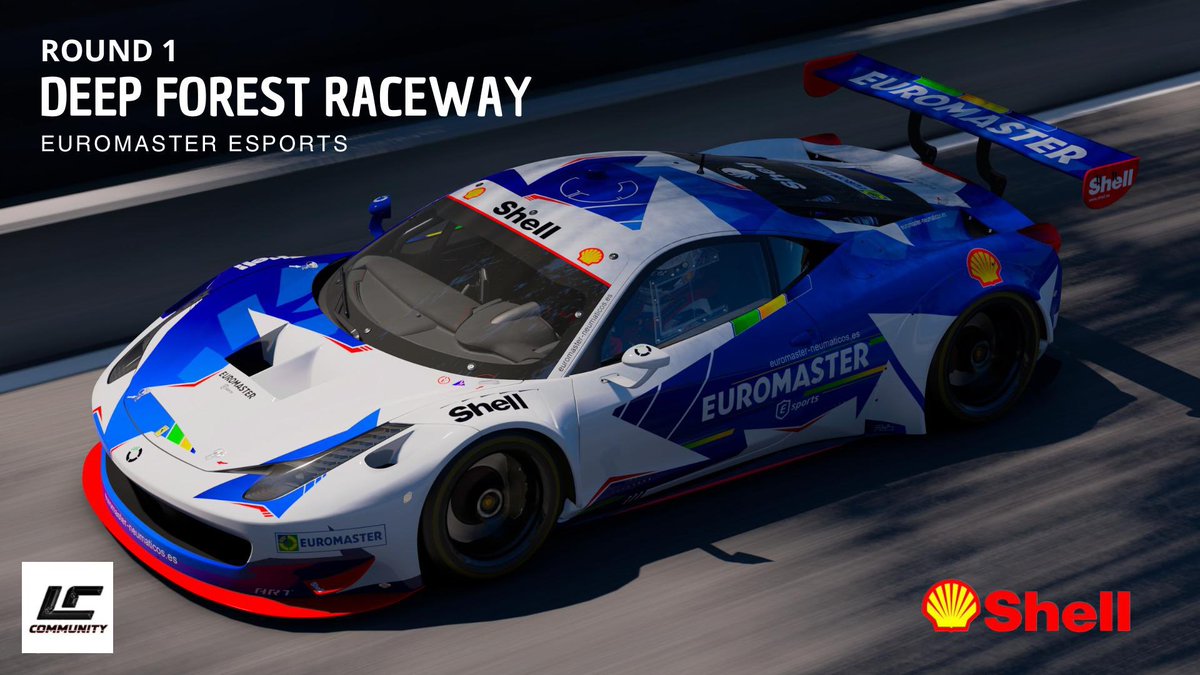 🏁 Race day

📍 <a href="/community_lc/">LC Community</a> 

🌍 Deep Forest Raceway
👨🏽‍✈️ <a href="/CDembilio/">Carlos Dembilio</a> 
🚗 Ferrari 458 Gt3
⏰ 21:30

Comenzamos la nueva andadura en una nueva división, por lo que la ilusión es máxima y las ganas de saltar a pista se sienten muy a flor de piel😈

¡VAMOS!