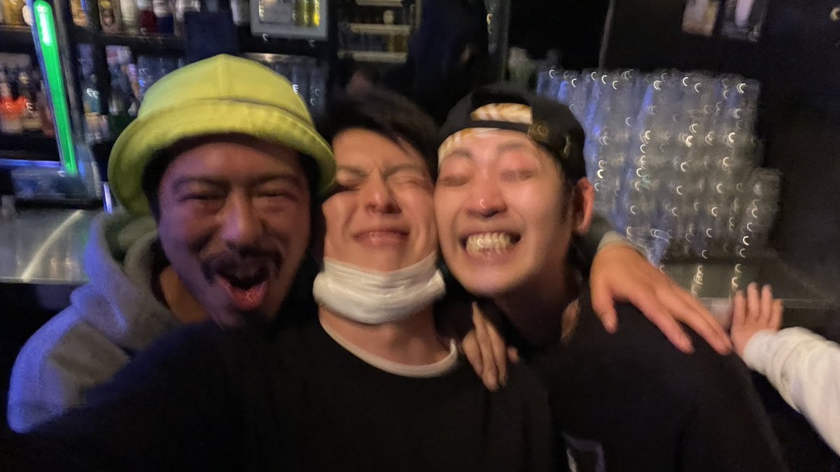 歩歩さんとLOWCHさんと。