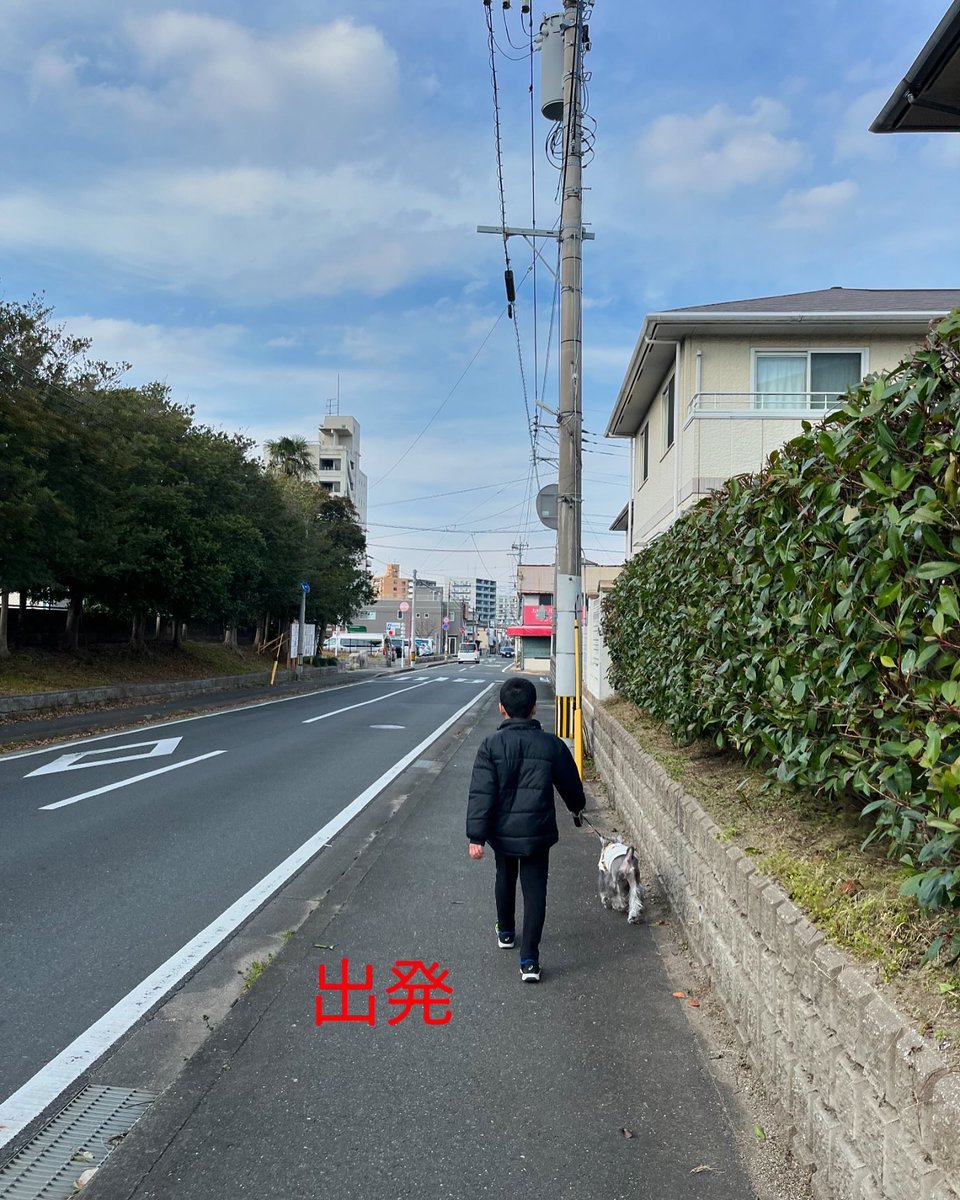 okinokohta's tweet photo. 先日の休暇は次男と実家犬と瀬板ウォーキングしましたよ♪♪ https://t.co/qg7qD5RwTN