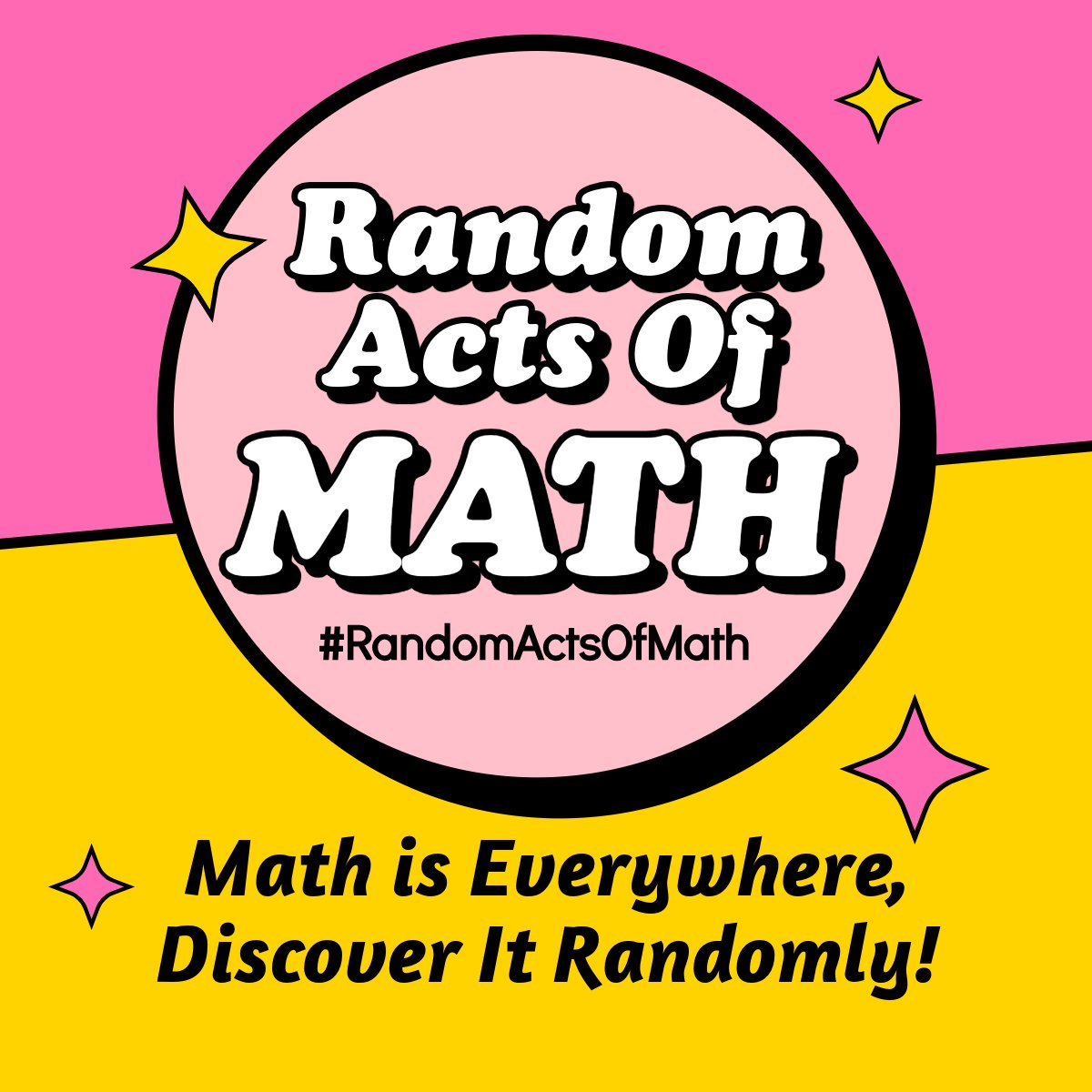 QueenMel99's tweet photo. 📣Introducing: Random Acts of Math
Math is everywhere—in your coffee, grocery runs, even your playlist! Follow #RandomActsOfMath for quick videos &amp; prompts showing students how math fits into daily life. Share your own moments and let’s #ThinkOutsideTheTextbook together!
#MTBOS https://t.co/S2gIchxGtS