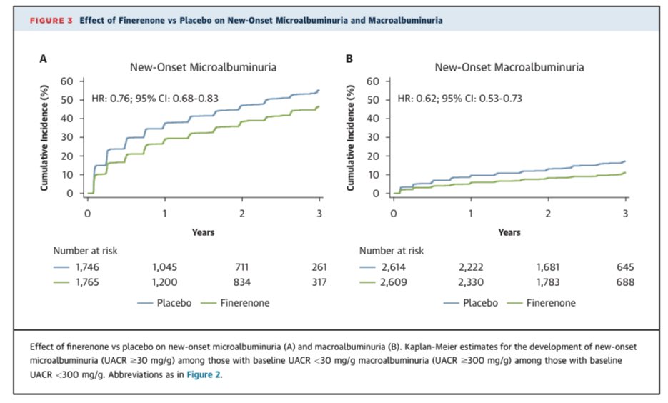 GoggleDocs's tweet photo. Finerenone on kidney outcomes in HFmrEF/HFpEF❗️

🔹 FINEARTS-HF trial: Reduced new-onset macroalbuminuria by 38% (HR: 0.62) &amp; microalbuminuria by 24% (HR: 0.76).

🔸Acute eGFR decline noted, but no significant impact on long-term kidney outcomes.

🔗 https://t.co/plpWreiulG https://t.co/8ZzJJ5FLaU