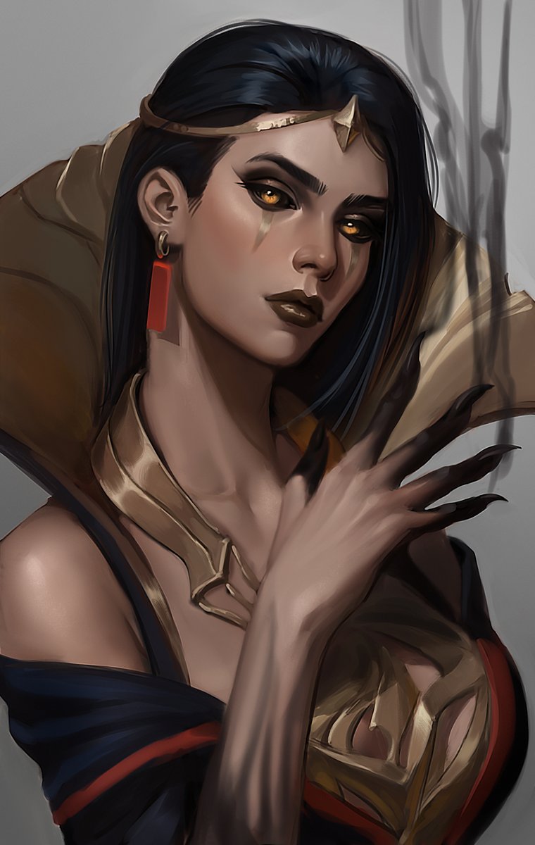 LeBlanc in her true magical elegance. #LeagueOfLegends #LeBlanc #DigitalArt