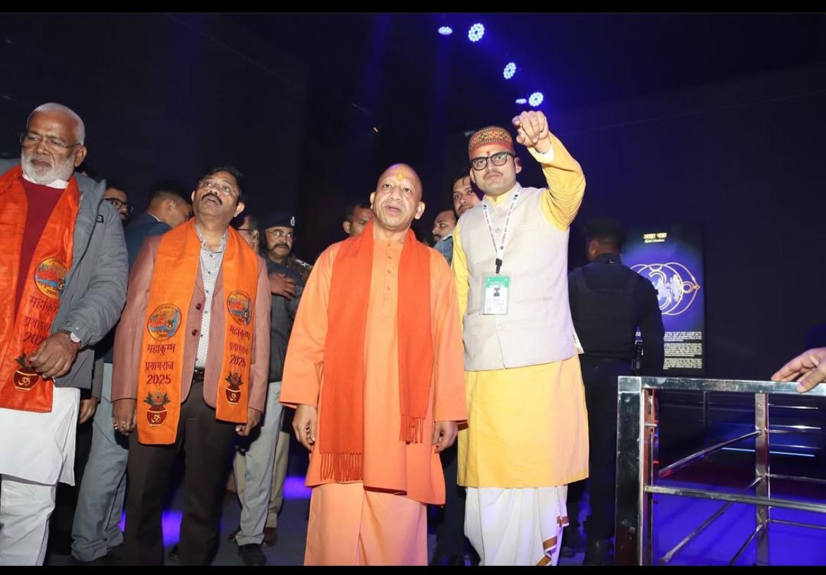 csuprayagraj's tweet photo. डिजिटल कुम्भ अनुभूति केन्द्र में गंगानाथ झा परिसर द्वारा प्रस्तुतीकरण
दिनांकः-9.1.2025 https://t.co/vDEsar86Fj